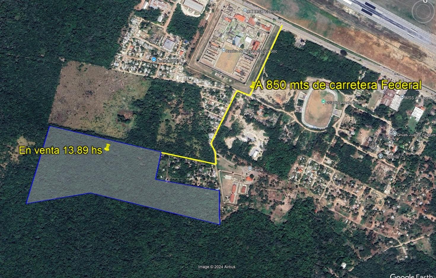 Terreno en Chetumal — foto 1